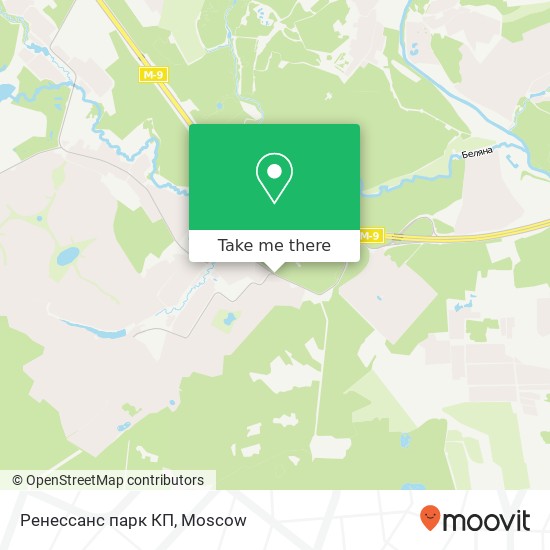 Ренессанс парк КП map