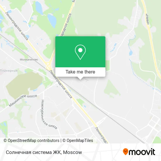 Солнечная система ЖК map