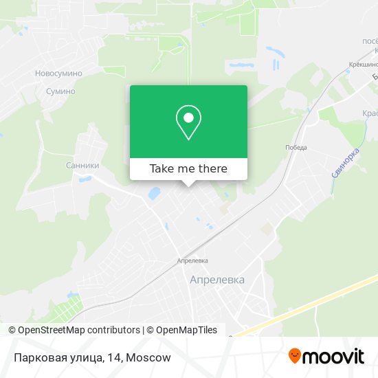 Парковая улица, 14 map
