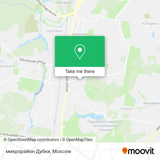 микрорайон Дубки map