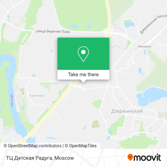 ТЦ Детская Радуга map