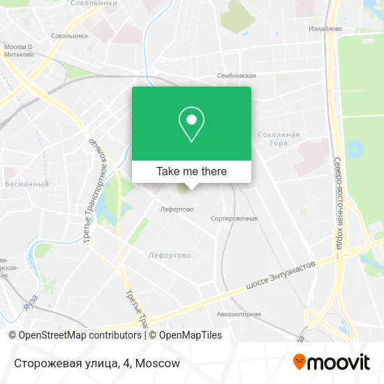 Сторожевая улица, 4 map