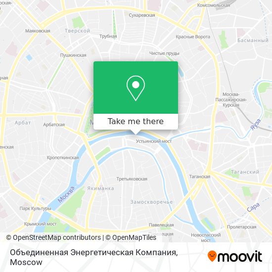 Объединенная Энергетическая Компания map