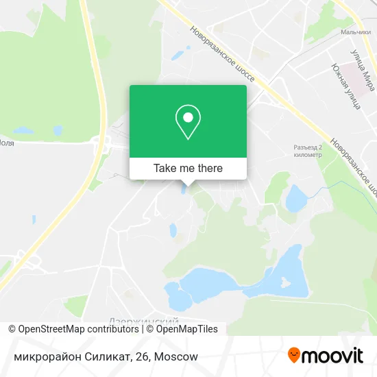 микрорайон Силикат, 26 map