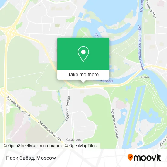 Парк Звёзд map