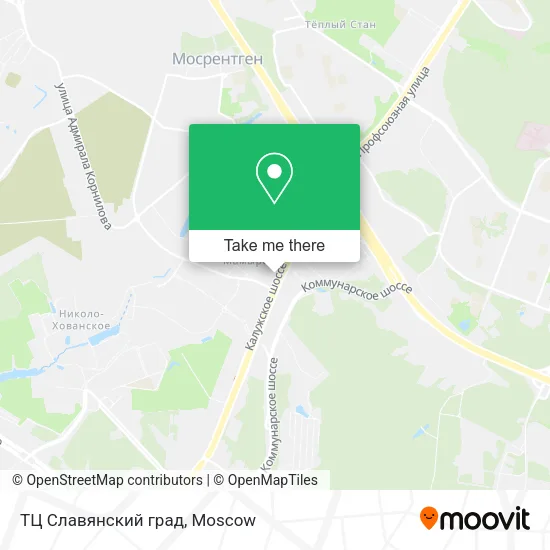 ТЦ Славянский град map