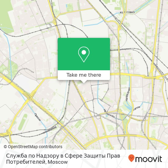 Служба по Надзору в Сфере Защиты Прав Потребителей map