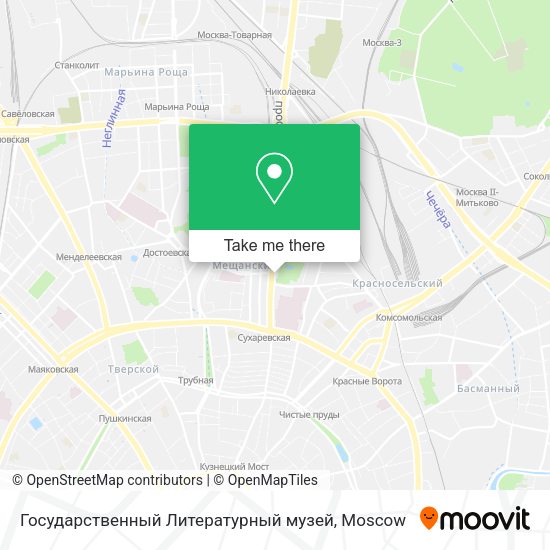 Государственный Литературный музей map