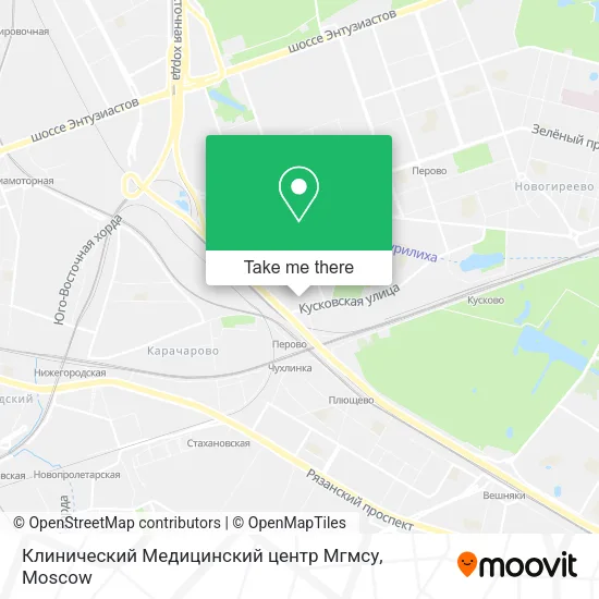 Клинический Медицинский центр Мгмсу map