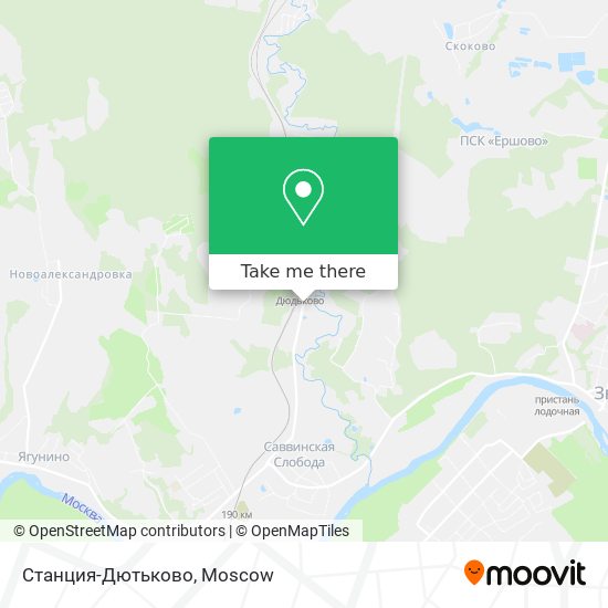 Станция-Дютьково map