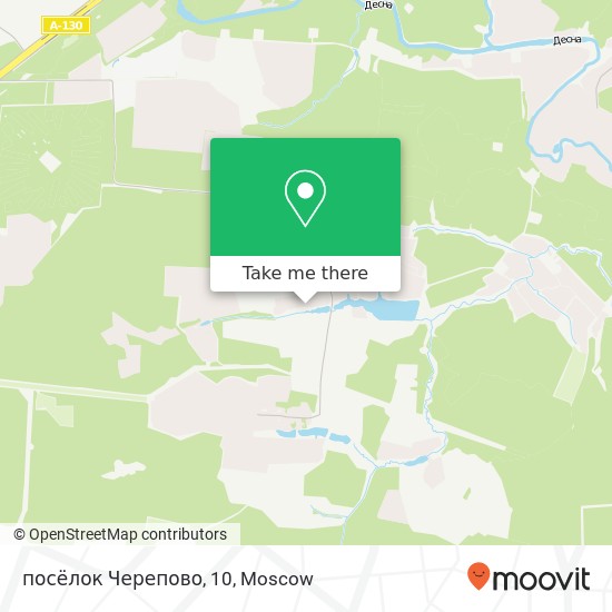 посёлок Черепово, 10 map
