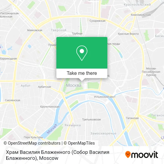 Храм Василия Блаженного (Собор Василия Блаженного) map