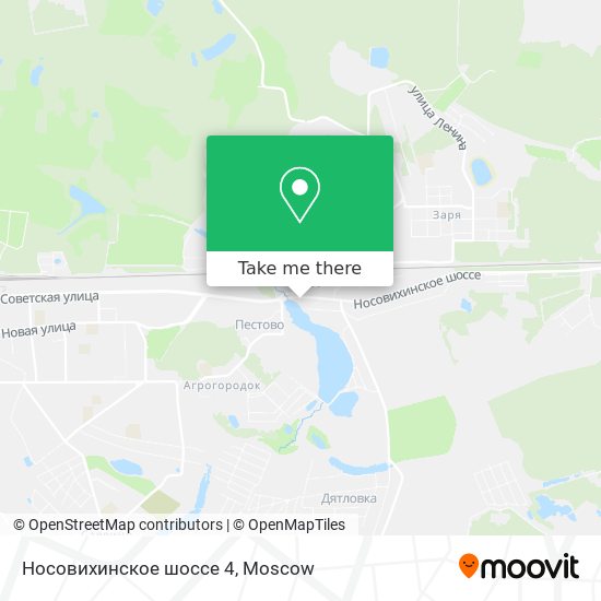Носовихинское шоссе 4 map