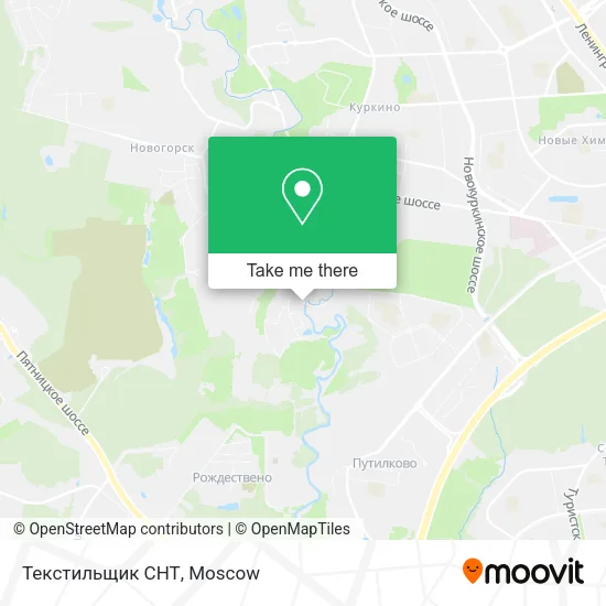 Текстильщик СНТ map