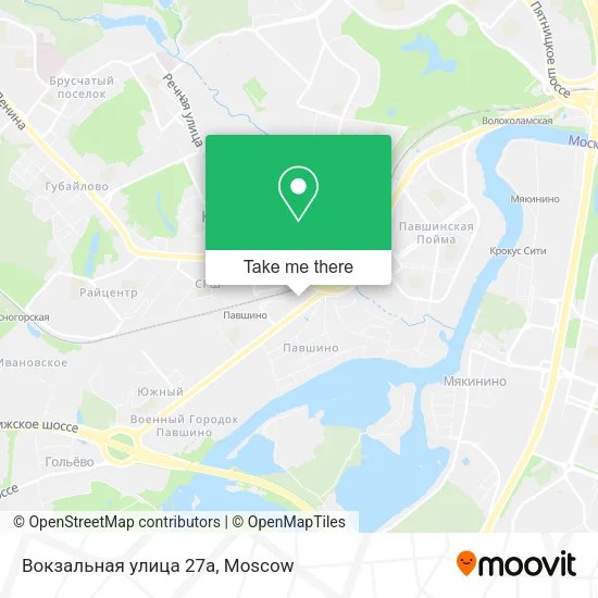 Вокзальная улица 27а map