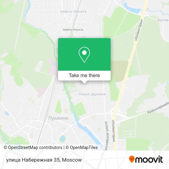 улица Набережная 35 map