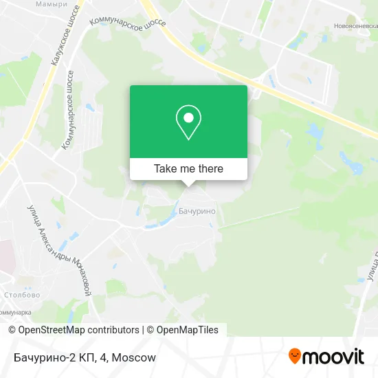 Бачурино-2 КП, 4 map