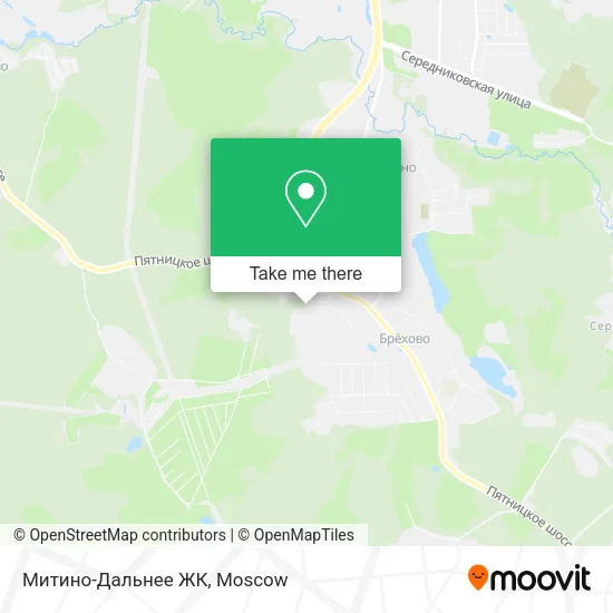 Митино-Дальнее ЖК map