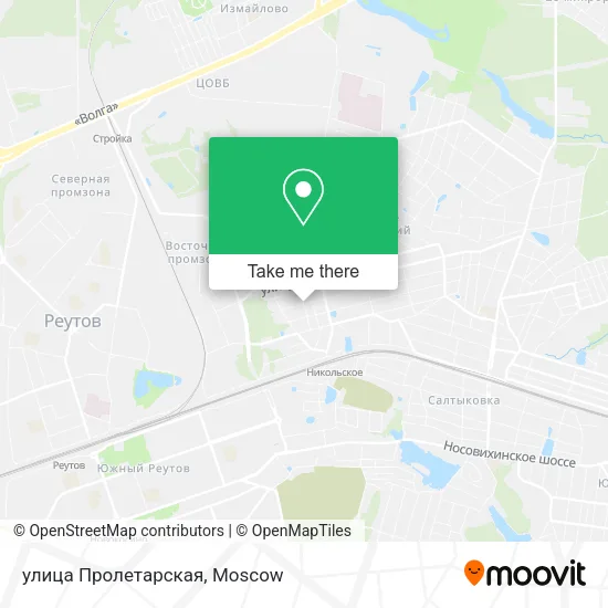 улица Пролетарская map