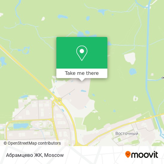 Абрамцево ЖК map