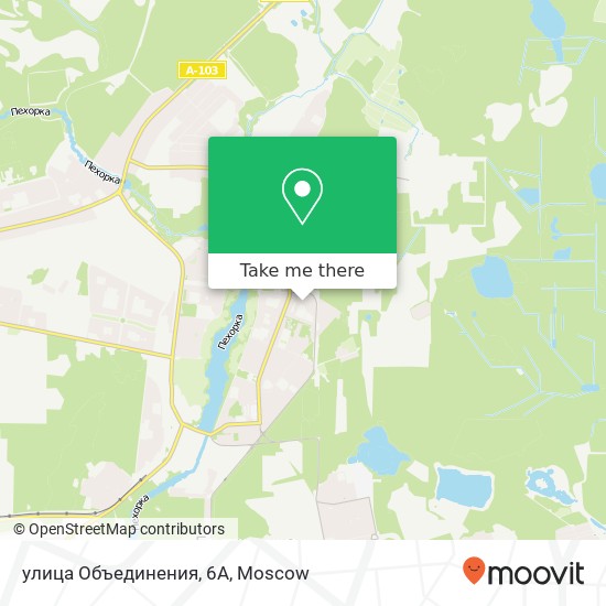 улица Объединения, 6А map