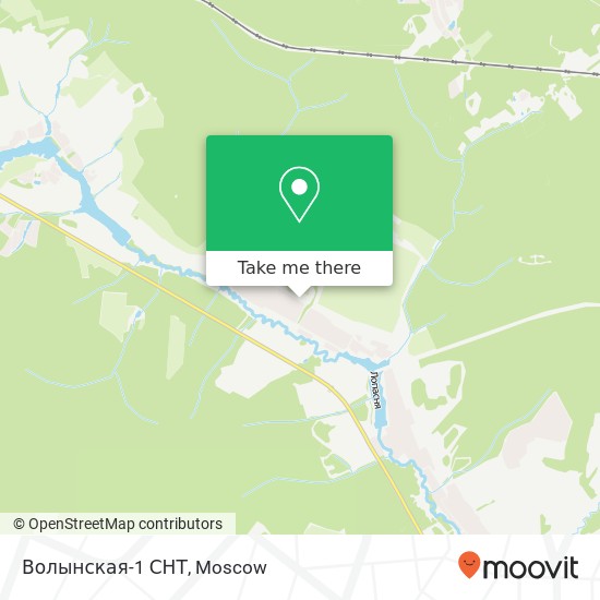 Волынская-1 СНТ map