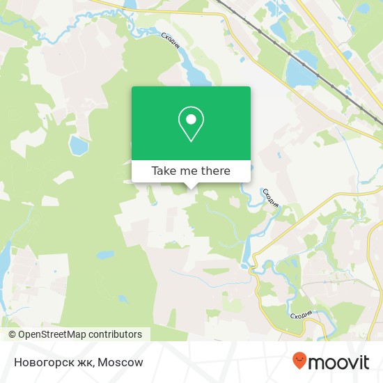 Новогорск жк map