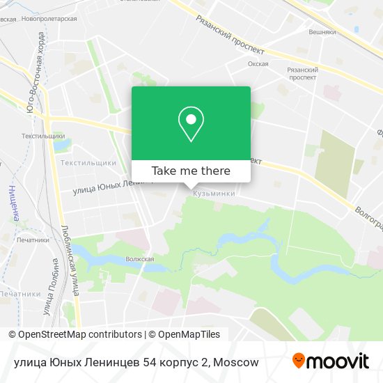 улица Юных Ленинцев 54 корпус 2 map