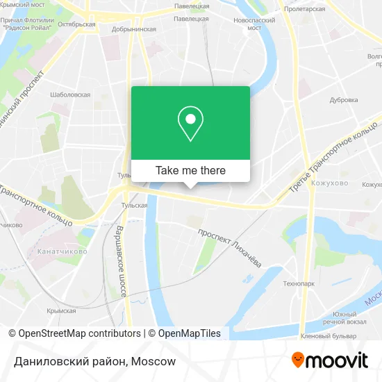 Даниловский район map