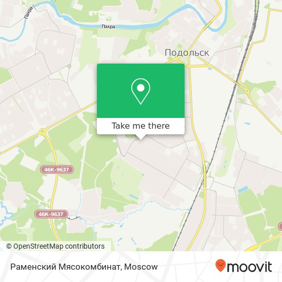 Раменский Мясокомбинат map