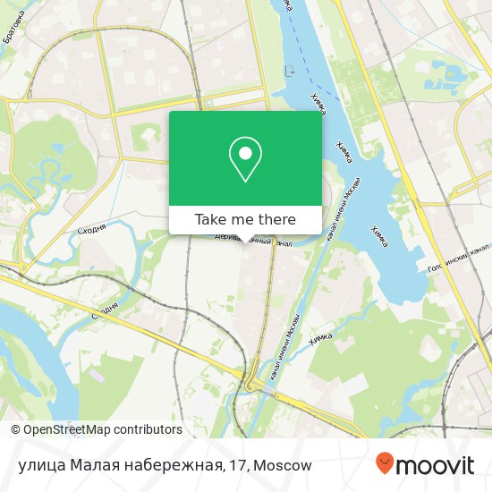 улица Малая набережная, 17 map