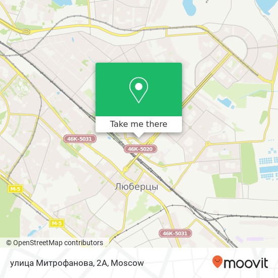 улица Митрофанова, 2А map