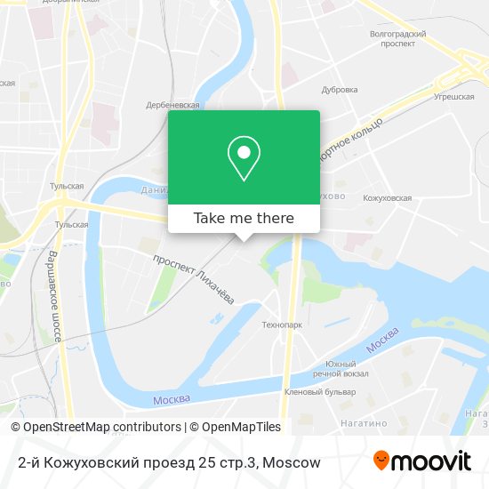 2-й Кожуховский проезд 25 стр.3 map