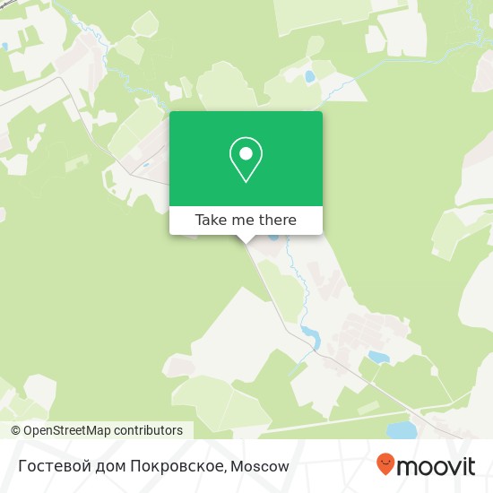 Гостевой дом Покровское map