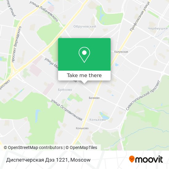 Диспетчерская Дэз 1221 map