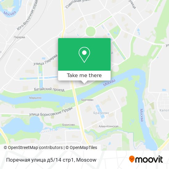 Поречная улица д5/14 стр1 map