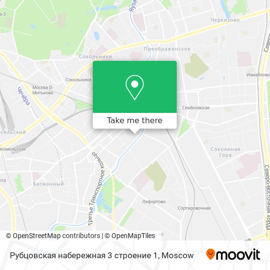 Рубцовская набережная 3 строение 1 map