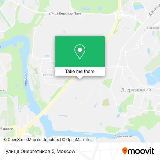 улица Энергетиков 5 map