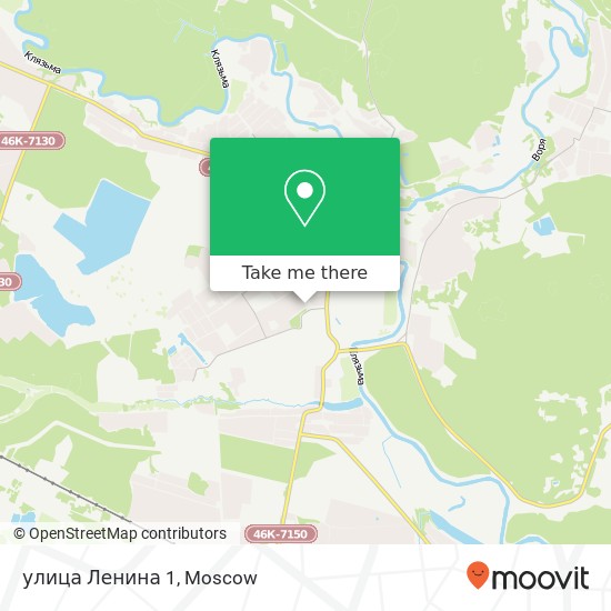 улица Ленина 1 map
