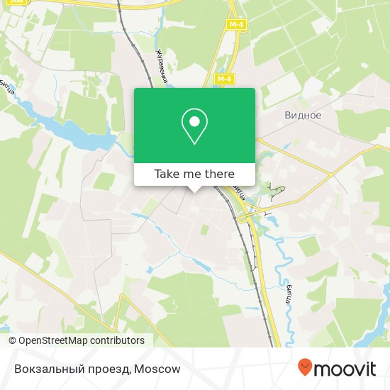 Вокзальный проезд map