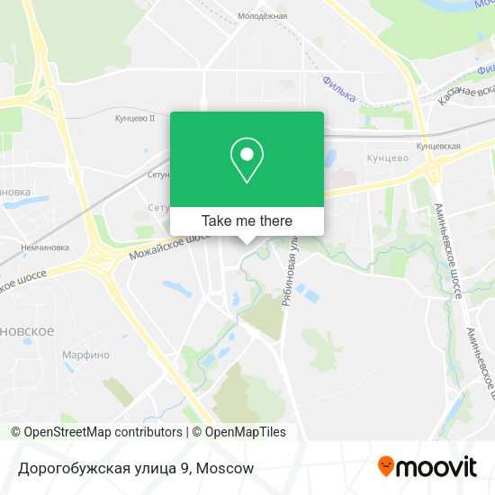 Дорогобужская улица 9 map