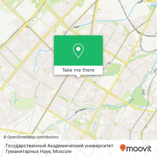 Государственный Академический университет Гуманитарных Наук map