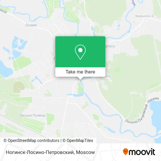 Ногинск-Лосино-Петровский map