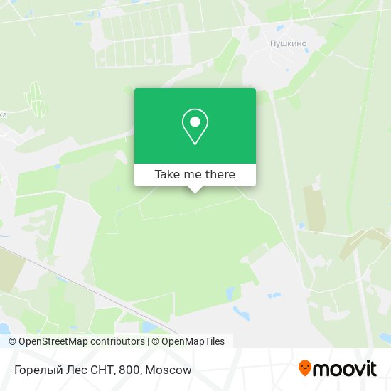 Горелый Лес СНТ, 800 map
