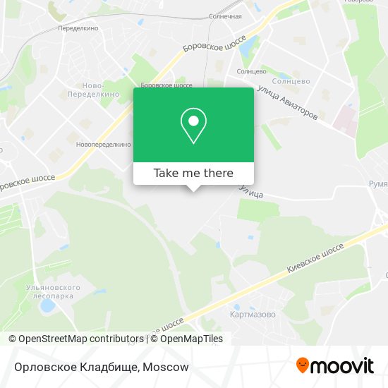 Орловское Кладбище map