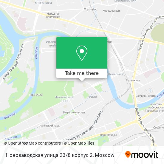 Новозаводская улица 23 / 8 корпус 2 map