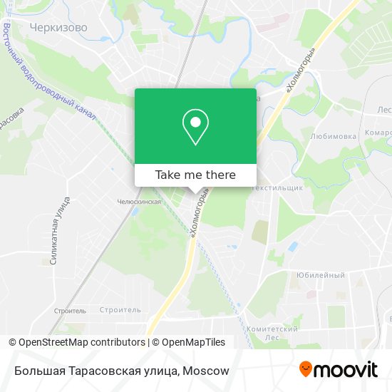 Большая Тарасовская улица map