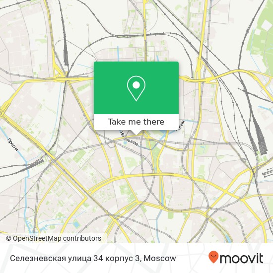 Селезневская улица 34 корпус 3 map