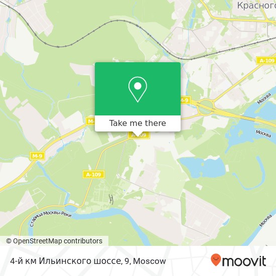 4-й км Ильинского шоссе, 9 map