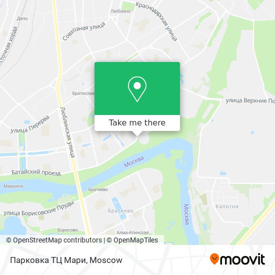 Парковка ТЦ Мари map